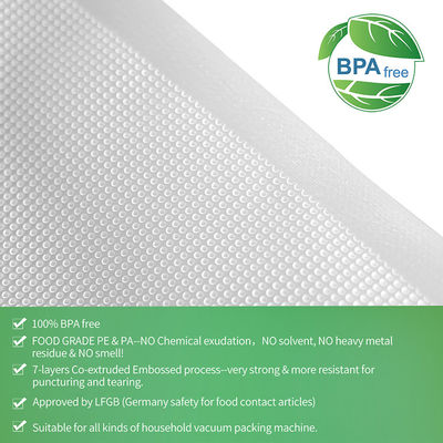 Lưu trữ thực phẩm túi niêm phong chân không nổi bật