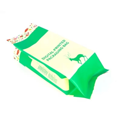 Chế độ in tùy chỉnh đậu phộng Back Sealing Bag Side Gusset Pillow Bags