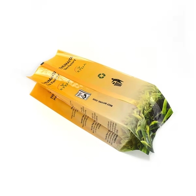 Tùy chỉnh in Laminated 240g 500g chống nước túi nhựa túi đằng sau Seal Foil Food Grade Tea Packaging Bags Side Gusset