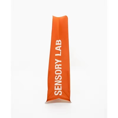Tùy chỉnh in 250g 340g 500g Biodegradable Side Gusset Pouch Plastic Mylar Foil Packaging túi đáy phẳng