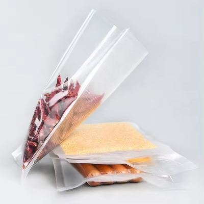 Hành động nặng Thẻ làm kín chân không trong suốt Thẻ làm kín chân không trong ván cho tiết kiệm thực phẩm Bao bì nhựa nylon Thẻ làm kín chân không trong suốt