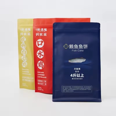 Thức ăn tùy chỉnh Bánh mì Nylon Cốc cà phê Nước trái cây đậu Dumpling Poly Packaging túi lưu trữ chân không