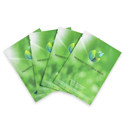 in tùy chỉnh bán buôn nhỏ thermally kín ba mặt niêm phong mat sachet rỗng cà phê trà túi đóng gói thực phẩm