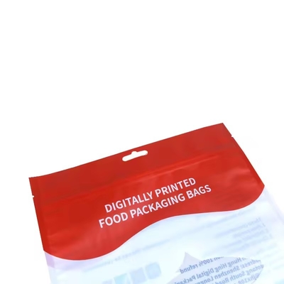 Chiếc túi khóa Zip Mylar in Chiếc túi đóng gói đồ ăn nhẹ Chiếc túi đứng cho đồ ăn nhẹ Chiếc túi đóng gói hình toàn phần tái sử dụng