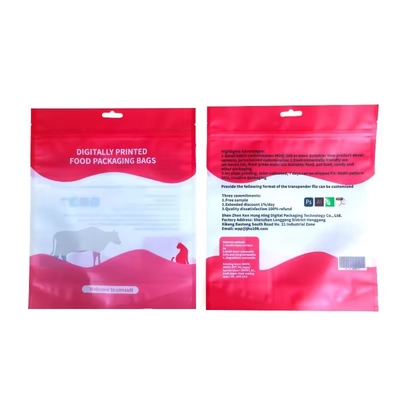 Chiếc túi khóa Zip Mylar in Chiếc túi đóng gói đồ ăn nhẹ Chiếc túi đứng cho đồ ăn nhẹ Chiếc túi đóng gói hình toàn phần tái sử dụng