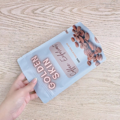 Tùy chỉnh in Matt hoàn thành đứng lên túi Mylar túi với cửa sổ rõ ràng Zipper túi nhựa cho đồ ăn nhẹ