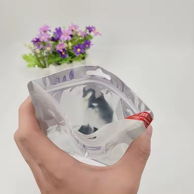 Chất lượng cao tùy chỉnh chống nước Mylar Ziplock túi Mini ba mặt niêm phong túi bọc nhôm