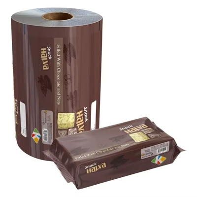 Bộ phim đóng gói thực phẩm bằng nhôm giấy in tùy chỉnh / túi nhựa nhựa đóng gói nhựa nhựa cho đồ ăn nhẹ