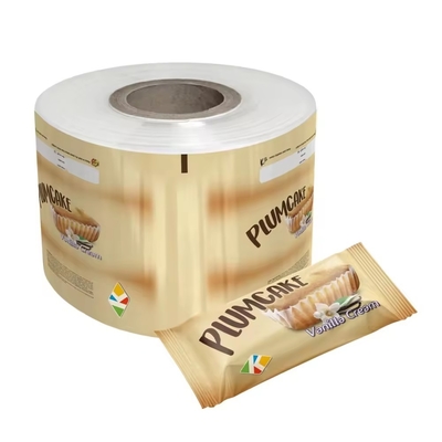 Bộ phim đóng gói thực phẩm bằng nhôm giấy in tùy chỉnh / túi nhựa nhựa đóng gói nhựa nhựa cho đồ ăn nhẹ