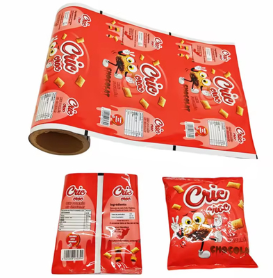 Bao bì in nhựa túi sơn nóng thực phẩm đồ ăn nhẹ túi BOPP PET nhôm CPP PE khoai tây chip niêm phong cuộn phim