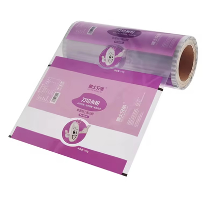 Mẫu phim nhựa trong suốt chất lượng cao cho thực phẩm Vòng phim nhựa rõ ràng cho bao bì in tùy chỉnh Bao bì LDPE/OPP/PE Vòng phim bọc
