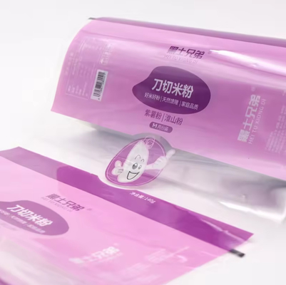 Mẫu phim nhựa trong suốt chất lượng cao cho thực phẩm Vòng phim nhựa rõ ràng cho bao bì in tùy chỉnh Bao bì LDPE/OPP/PE Vòng phim bọc