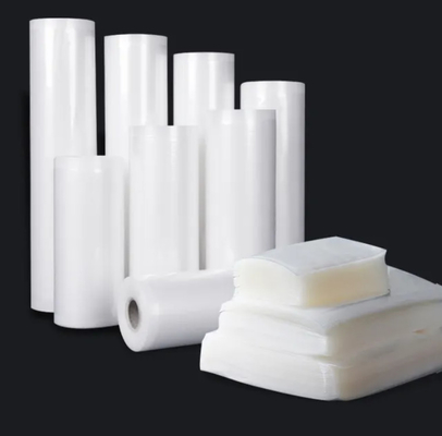 Trong kho túi chân không nylon ẩm chống nhiệt dấu chân không lưu trữ túi niêm phong thực phẩm đóng gói túi chân không