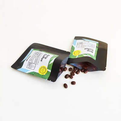 Digital in 3 mặt niêm phong túi phẳng pouch pouch cho nước nhỏ giọt cà phê bộ lọc bao bì treo tai túi cà phê