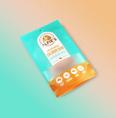 Thiết kế tùy chỉnh Bao bì Zipper túi nhựa gói túi Logo vật nuôi đồ ăn nhẹ Thức ăn chó Chăm sóc mèo túi đồ ăn nhẹ vật nuôi nhựa