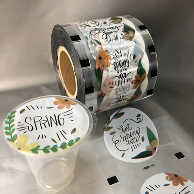 Custom Clear Boba Tea Cup Packaging Roll Plastic Bubble Sealing Film For Coffee Wine Soda Mineral Water Whisky Các loại rượu vang có thể được sử dụng