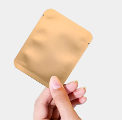 Kalee tùy chỉnh in 3 bên niêm phong túi nhôm giấy giấy thực phẩm túi đóng gói nhựa cà phê giọt túi