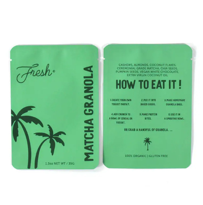 Thẻ in tùy chỉnh Laminated Aluminum Foil Zip Lock Bags With Logos Mini Flat Pocket Recyclable 3 Side Seal Zipper Bag