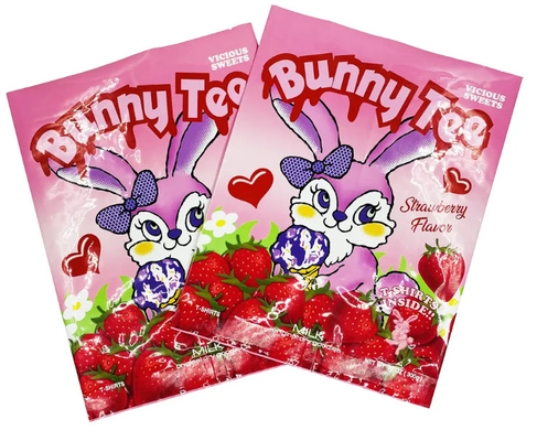 Nhãn nhiệt tùy chỉnh Nhãn nhựa mặt sau Nhãn kẹo hạt Mylar túi năng lượng Nấm thanh sô cô la Bao bì túi