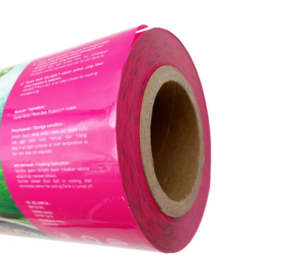 Bộ phim in tùy chỉnh Nước hoa Bao bì thực phẩm Nhà cung cấp ẩm thực lớp Opp nhựa thực phẩm bột cuộn phim