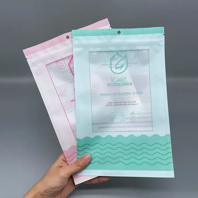 Găng tay minh bạch Bao bì túi niềng băng cho đeo tay găng tay mỹ phẩm túi niềng nhựa Mylar Three Side Seal