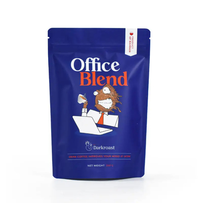 Thiết kế tùy chỉnh in chống mùi 100g 500g Đứng lên Zipper túi túi bổ sung sữa cà phê đóng gói Mylar túi
