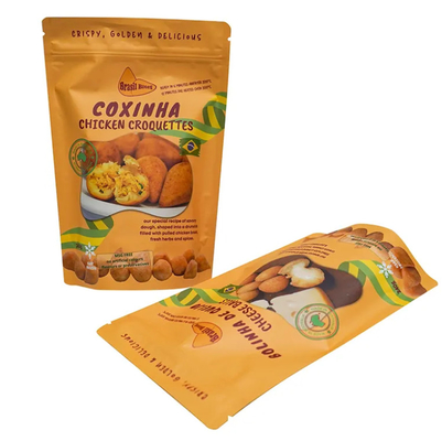 Chất liệu in theo yêu cầu chất lượng thực phẩm Ziplock đồ ăn nhẹ túi nhựa tùy chỉnh đóng gói túi đóng gói thực phẩm