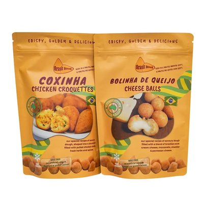 Chất liệu in theo yêu cầu chất lượng thực phẩm Ziplock đồ ăn nhẹ túi nhựa tùy chỉnh đóng gói túi đóng gói thực phẩm