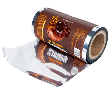 Logo tùy chỉnh Bộ phim rào chắn cao Bopp / Cpp Roll Snack Chips bánh quy Bao bì Bộ phim Bánh mì Khoai tây Chips Chocolate Bar Bao bì Bộ phim cuộn