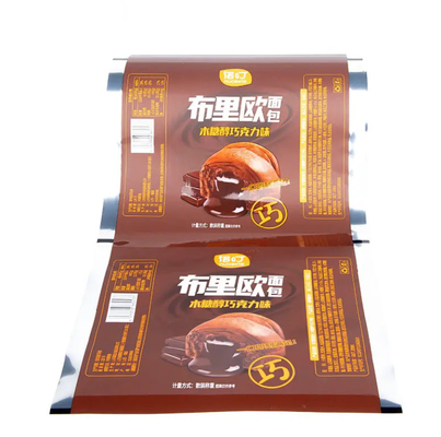 Logo tùy chỉnh Bộ phim rào chắn cao Bopp / Cpp Roll Snack Chips bánh quy Bao bì Bộ phim Bánh mì Khoai tây Chips Chocolate Bar Bao bì Bộ phim cuộn