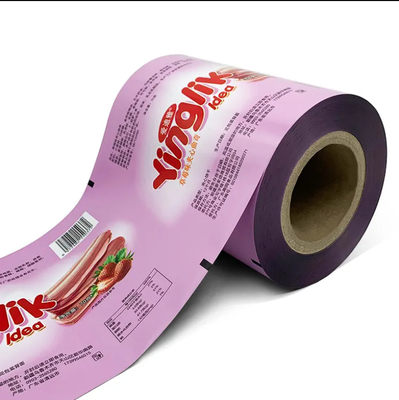 Chất liệu thực phẩm Flexible Packaging PET Laminating Film Plastic Laminated Film Roll Form Printed Moisture Proof Customized Soft