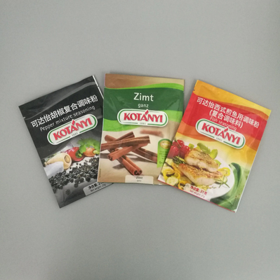 Rosemary sliced Seasoning Plastic Packaging Thẻ nhỏ 3 mặt