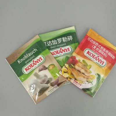 Rosemary sliced Seasoning Plastic Packaging Thẻ nhỏ 3 mặt