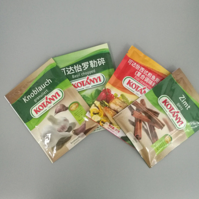 Rosemary sliced Seasoning Plastic Packaging Thẻ nhỏ 3 mặt