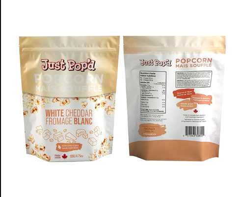 Thẻ tùy chỉnh Doypack Đứng lên Top Zipper Dried Fruit Food Package Pouch Peanut Walnut Bag Pine Peanuts Mixed Cashew Nuts Bao bì