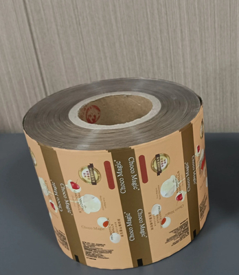 Laminated Custom Printed Food Grade Aluminum Foil Easy Tear Roll Film Bao bì thực phẩm