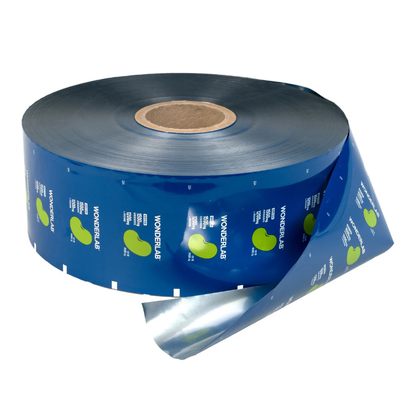 Dải nhôm đóng gói cuộn phim nhựa đóng gói tự động Laminated phim đồ ăn nhẹ kẹo bánh quy khoai tây chiên sachet cuộn phim