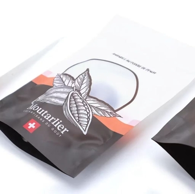 Túi nhựa tùy chỉnh Túi đóng gói thực phẩm Túi nhựa nhôm Mylar Zipper Ziplock Thùng đứng lên túi túi xách đồ ăn đóng gói gia vị