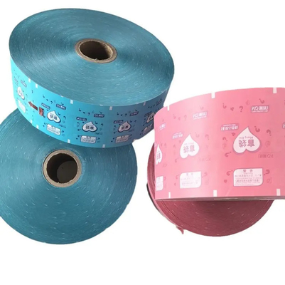 Custom in ấn nhiệt con dấu PET BOPP nhựa cuộn phim kẹo và chocolate đồ ăn đóng gói, nhôm phim nhựa với đơn đặt hàng