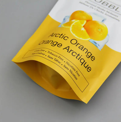 Matte Finish Aluminum Foil Compostable Doypack Stand Up Zipper Bag Plastic Snack Food Bag Bolsa Snack