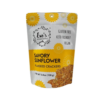 Chế độ in tùy chỉnh 100g 250g 500g Stand up pouch Flaxseed Crackers Thiết bị nẹp chống mùi