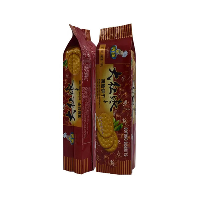 Chất liệu nhựa được in tùy chỉnh đồ ăn nhẹ ẩm ướt bên cạnh túi gusset túi bánh quy Mylar túi đóng gói bánh quy