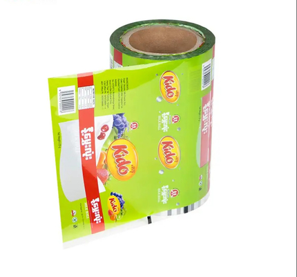 Bao bì thực phẩm tùy chỉnh Vòng phim nhựa Nachos Pita Chips Thực phẩm Vòng phim bao bì linh hoạt Vòng phim nhựa lót tự động