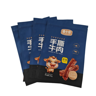 PET / VMPET / PE Matte Vertical Zipper Bag With UV Printing High For Barrier Design Tính năng chất lượng thực phẩm