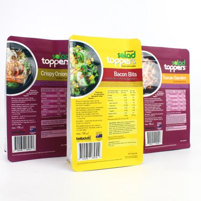 Tùy chỉnh in đơn phục vụ túi cà phê lớn Bao bì cho túi mở ốp cà phê bốn bên túi niêm phong không khóa
