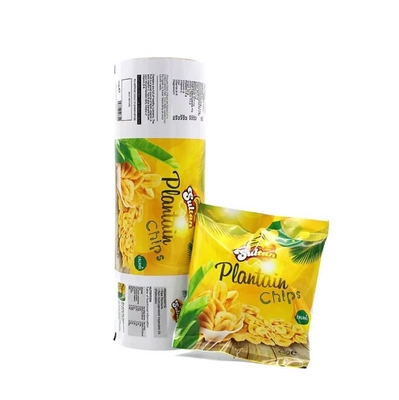 Nhà máy phim thực phẩm nhựa in tùy chỉnh in nhựa cuộn túi nhỏ đóng gói phim đồ ăn nhẹ / khoai tây chiên
