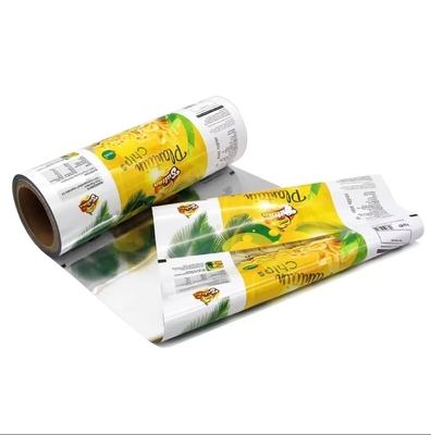 Nhà máy phim thực phẩm nhựa in tùy chỉnh in nhựa cuộn túi nhỏ đóng gói phim đồ ăn nhẹ / khoai tây chiên