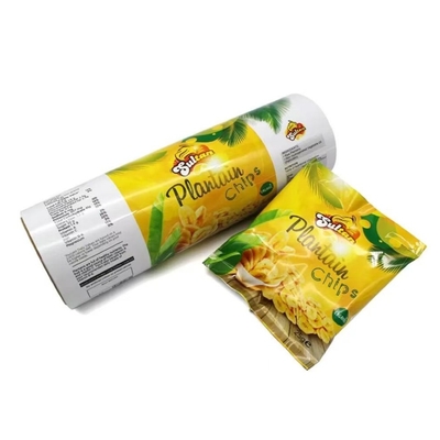 Nhà máy phim thực phẩm nhựa in tùy chỉnh in nhựa cuộn túi nhỏ đóng gói phim đồ ăn nhẹ / khoai tây chiên