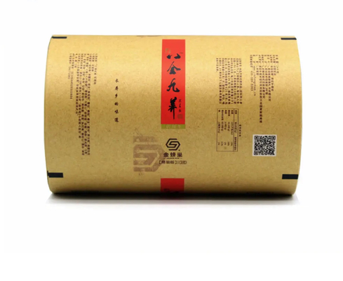 Bao bì giấy kraft tùy chỉnh và cuộn phim nhựa cho bánh quy trà, khoai tây chiên thực phẩm - phân hủy sinh học và chất lượng thực phẩm