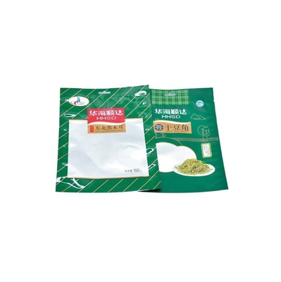 Túi đóng gói có khóa kéo 3 mặt bằng nhựa có thể tùy chỉnh, hàn nhiệt và hàn lại, là túi đóng gói thực phẩm dạng phẳng